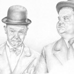 Stan Laurel und Oliver Hardy
